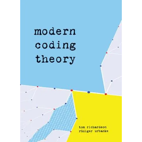 Modern Coding Theory - Hardcover
