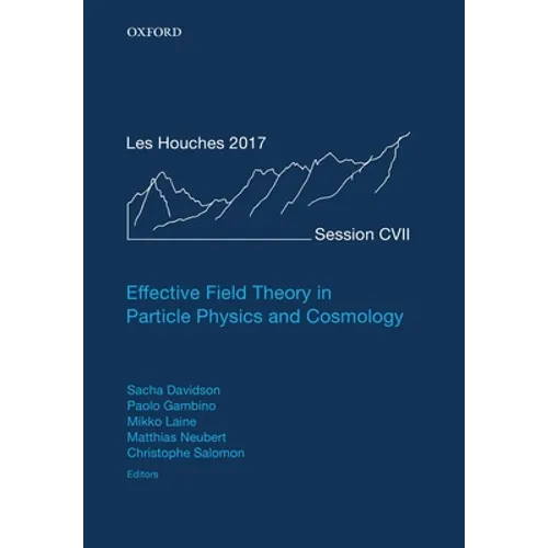 Effective Field Theory in Particle Physics and Cosmology: Lecture Notes of the Les Houches Summer School: Volume 108, July 2017 - Hardcover