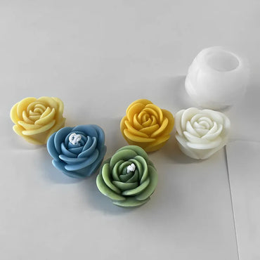 Flower Silicone Craft Mold for Resin, Soap & Candle Making - Flexible Non-Stick