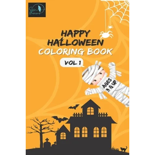 Happy Halloween: Coloring Book Vol 1 - Paperback