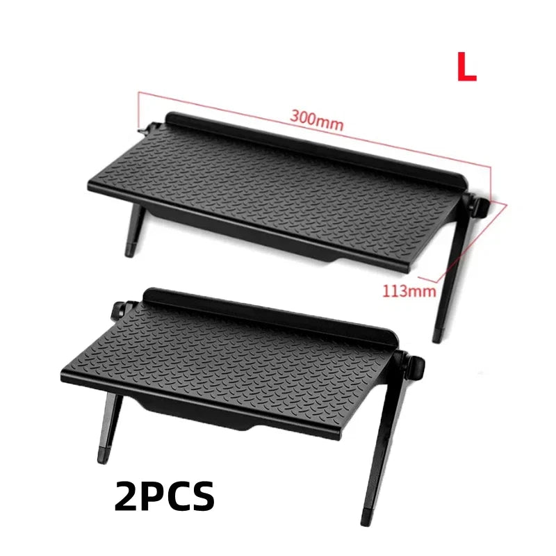 TV Screen Top Storage Shelf Adjustable Monitor Storage Rack Computer Desktop Display Stand TV Router Storage Rack Home Organizer