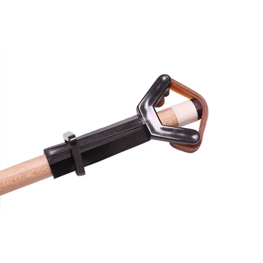 Pool Cue Tip Clamp Repair Tool – Plastic Glue-On Tip Fastener for Billiards & Snooker (90 x 45 mm / 3.5 x 1.8 in)