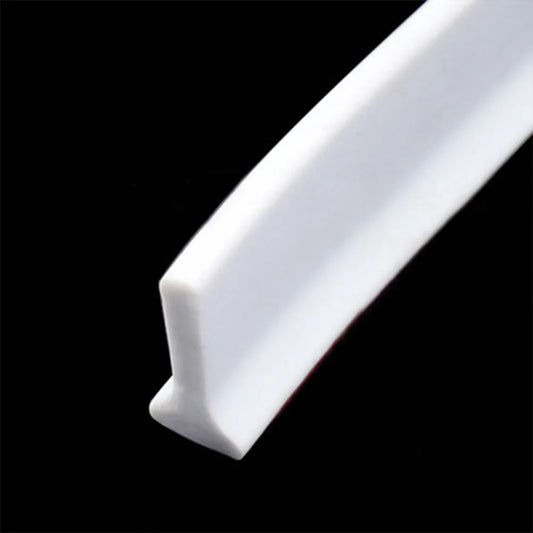 Silicone Shower Dam Water Stopper 50–300 cm (19.7–118.1 in) Bathroom Flood Barrier Dry and Wet Separation Strip