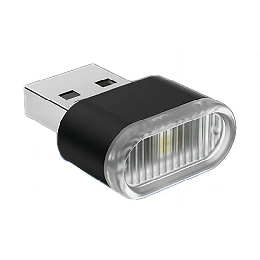 Mini USB LED Ambient Car Interior Light - Portable Neon Decorative Lamp, Universal Plug & Play