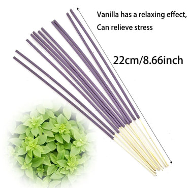 8.66-Inch (22 cm) Artificial Wood Incense Sticks – Long-Lasting Premium Fragrance for Home, Yoga, Meditation, Office & Holiday Decor