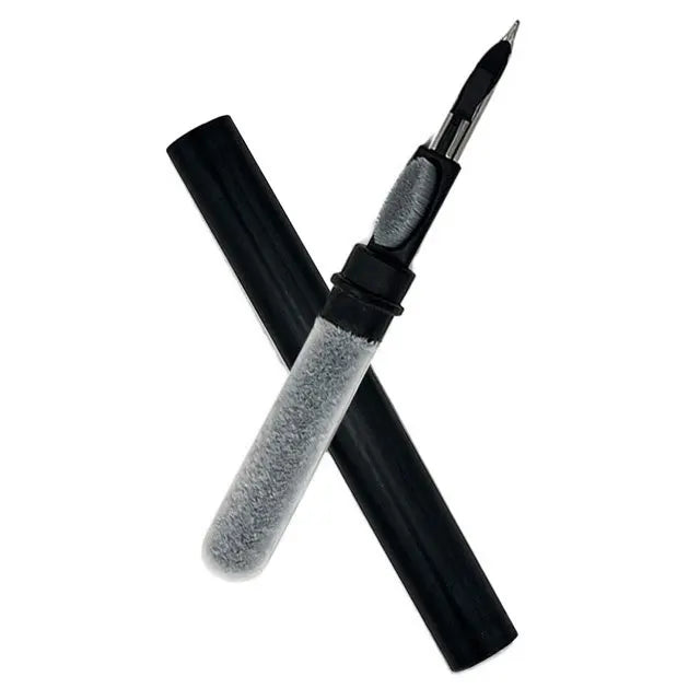 Wireless Earbud Cleaning Pen 3-in-1 – Metal Tip, Microfiber Brush & Flocking Sponge Cleaner for Earbuds, Cases & Charging Ports