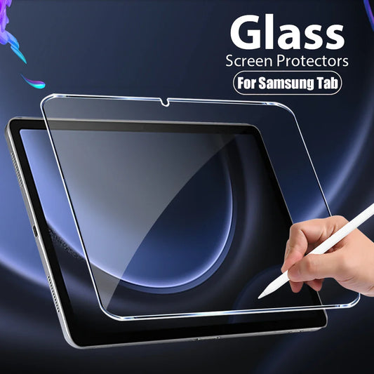 Tempered Glass Screen Protector for Galaxy Tab S6 Lite, A9/A9 Plus, A8, S7 FE, S8/S9/S9 Plus/S9 FE, S10/S11 — 1 Pack
