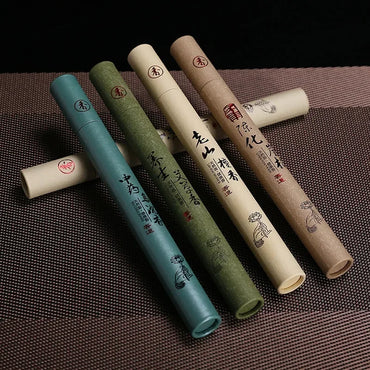 Natural Sandalwood Incense Sticks 40-Pack, 21 cm (8.3 in) Aromatherapy for Sleep, Home & Meditation