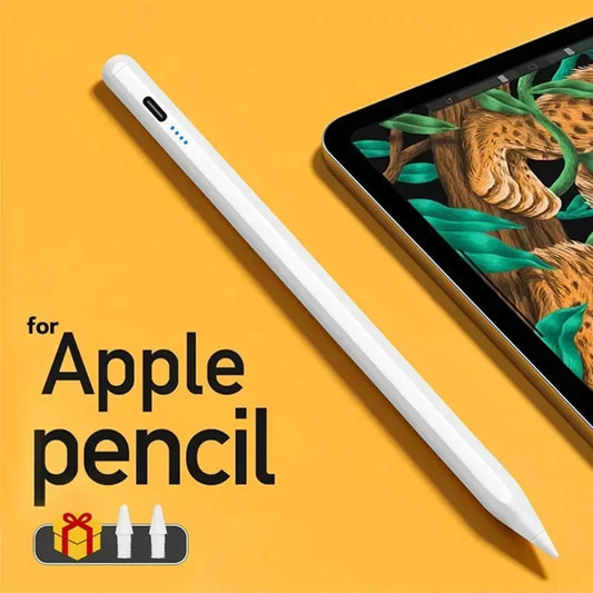 Palm Rejection Stylus with Power Display – Magnetic Charging Digital Pen for Tablets