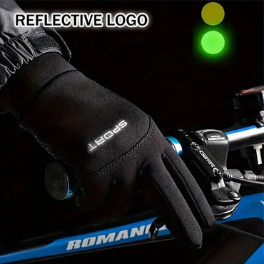 Winter Touchscreen Windproof Thermal Gloves for Men & Women – Cycling, Running, Hiking & Skiing