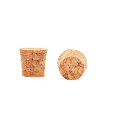 Wooden Conical Cork Stoppers - 5/10/20/50 Pack for Wine Bottles, Crafts & DIY