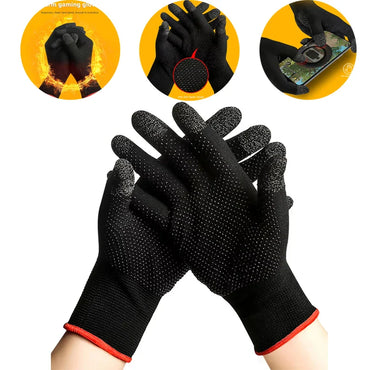 Unisex Touchscreen Knit Gloves — Anti-Slip Thermal, Breathable & Sweatproof (One Size) for Gaming, Cycling & Outdoor