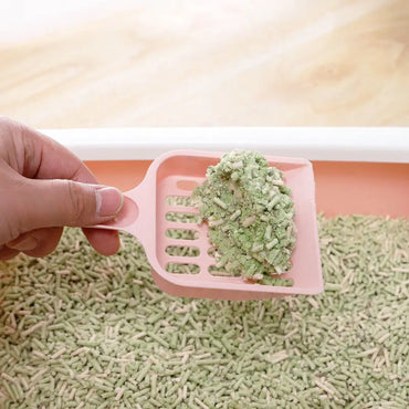 Cat Litter Scoop - Hollow Tofu Mesh Sifter, Lightweight Plastic, Multiple Colors