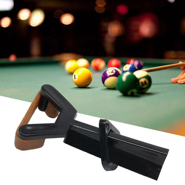 Billiard Cue Head Clip Clamp 90 x 45 mm (3.54 x 1.77 in) Elastic Plastic Snooker Cue Repair Fastener