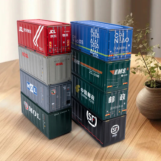 4pcs/set Mini Storage Box Retro Industrial Style Iron Creative Decoration Collect Item Desktop Mini Container Model Gifts