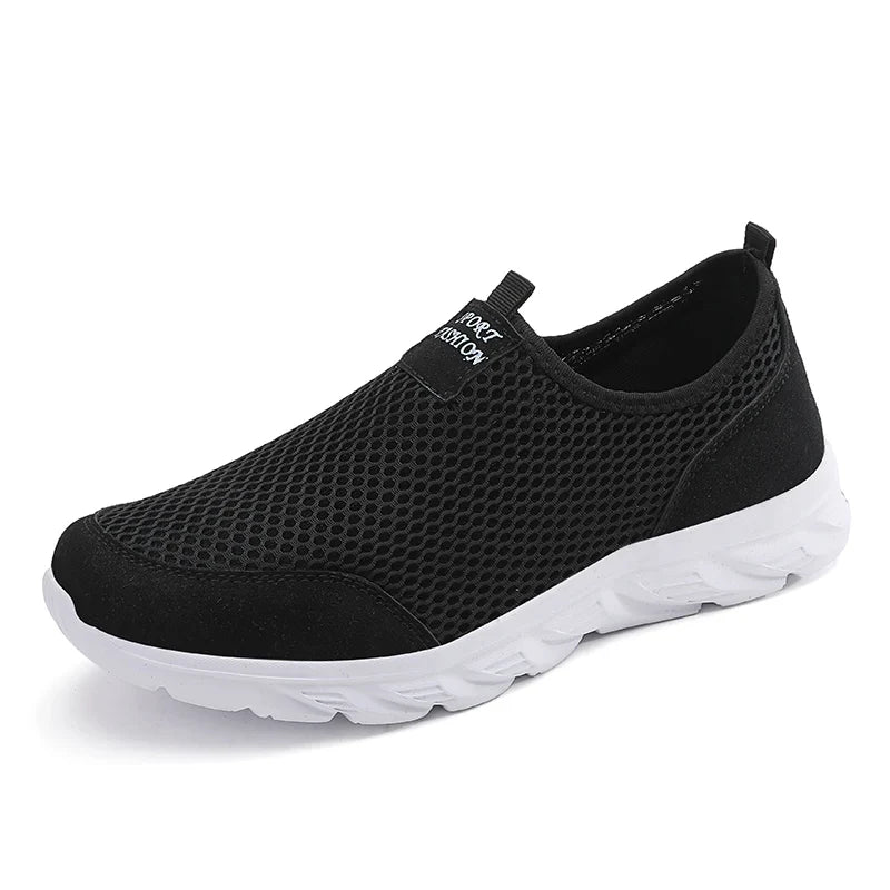 Men's Lightweight Breathable Slip-On Casual Sneakers – Anti-Slip Outdoor Walking Shoes (EU 39-47)