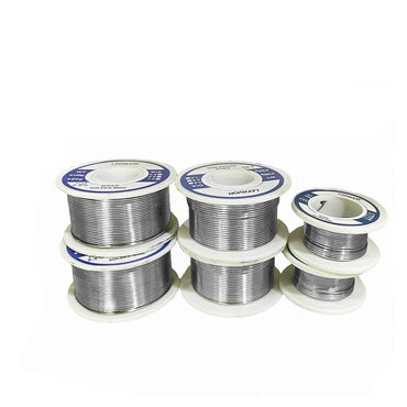 Rosin Core Solder Wire 0.8mm & 1.0mm | 20g 50g 100g No-Clean 2.0% Flux Lead-Free Tin Alloy