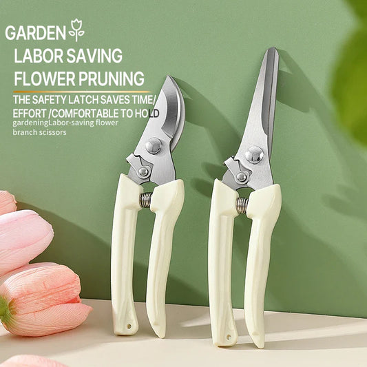 Professional Anvil Pruning Shears for Bonsai, Orchard and Garden Trimming