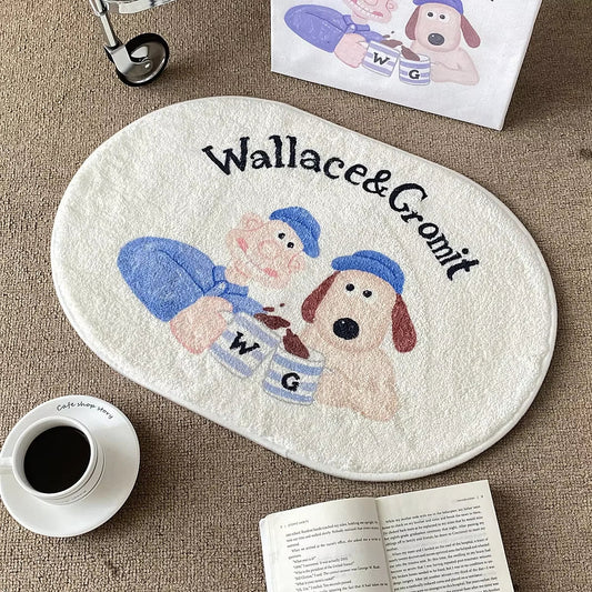 VIKAMA Simple Carpet Coffee Shop Carpet Living Room Rug For Bedroom Entrance Hall Doormat Bedroom Decoration Bathroom Floor Mat