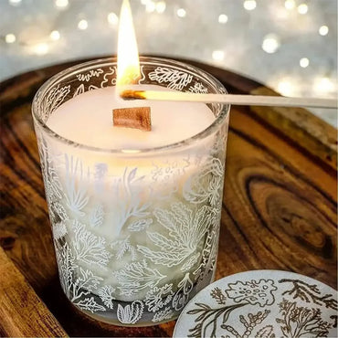 DIY Wooden Wick Candle Kit – Soy & Paraffin Wax Aromatherapy Candle Making Guide