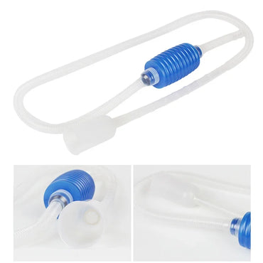 Aquarium Siphon Vacuum Pump – Semi-Automatic Fish Tank Gravel Cleaner with Flow Control (55 in / 140 cm, 67 in / 170 cm)