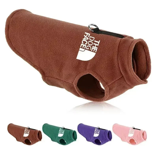 Fleece Warm Dog Sweater Vest — Autumn Winter Coat for Small Dogs (Chihuahua, French Bulldog, Yorkie)