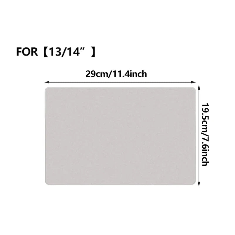 Microfiber Dustproof Keyboard Cleaning Cloth & Screen Protector for 13/14/15/16-Inch Laptops