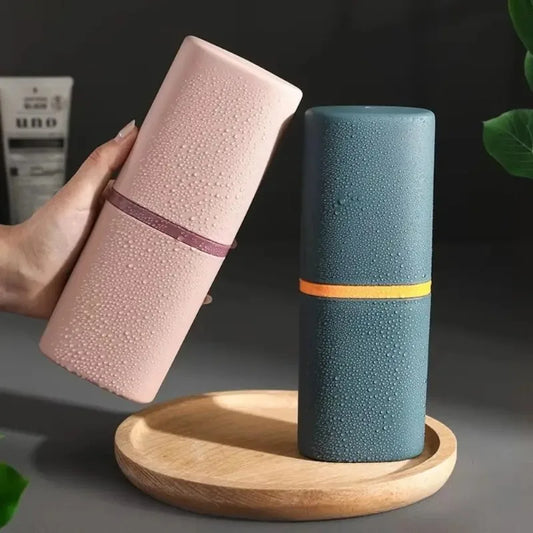 Portable Travel Toothbrush Case - Compact Hygienic Toothbrush Holder & Storage Box 7.8 x 2.8 in (19.8 x 7.2 cm)