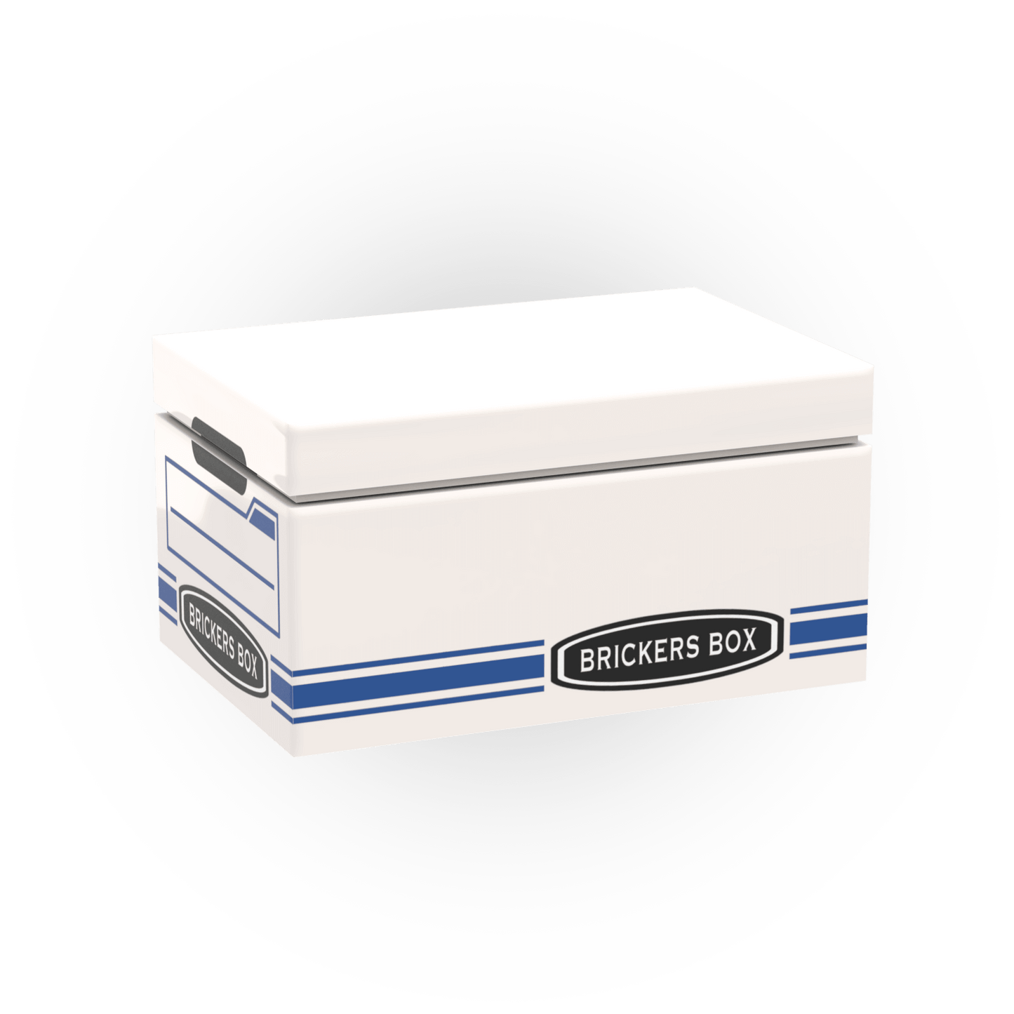 Office File Box (White )- Minifig Scale Custom Set - Made Using LEGO® Parts