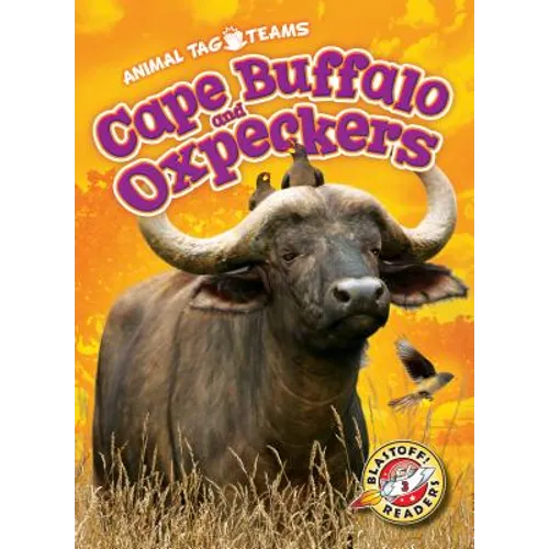 Cape Buffalo and Oxpeckers - Library Binding