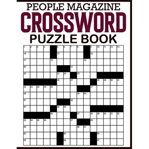People Magazine Crossword Puzzle Book: Puzzles to Challenge and Delight Crossword Lovers - Paperback