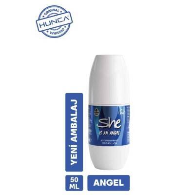 She Angel: Long-Lasting Roll-On Deodorant for Women - Gentle, Fresh Scent & Odor Protection - 50 ml