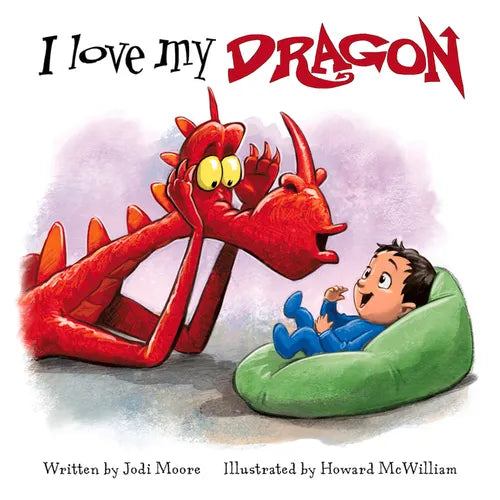 I Love My Dragon - Board Book