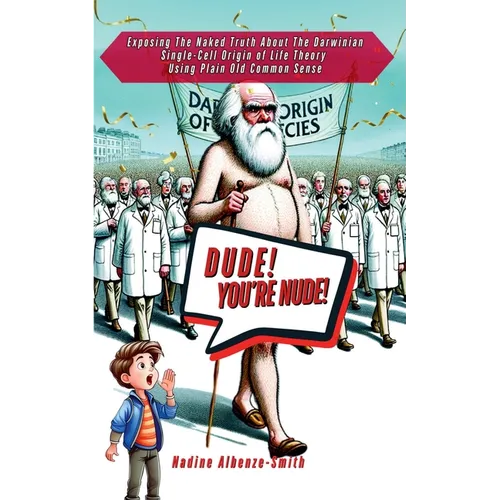DUDE, YOU'RE NUDE! Exposing the Naked Truth about the Darwinian Single-Cell Origin of Life Theory Using Plain Old Common Sense - Paperback