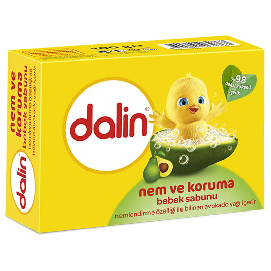 Dalin Hypoallergenic Baby Soap - Gentle, Chemical-Free, Dermatologically Tested for Sensitive Skin