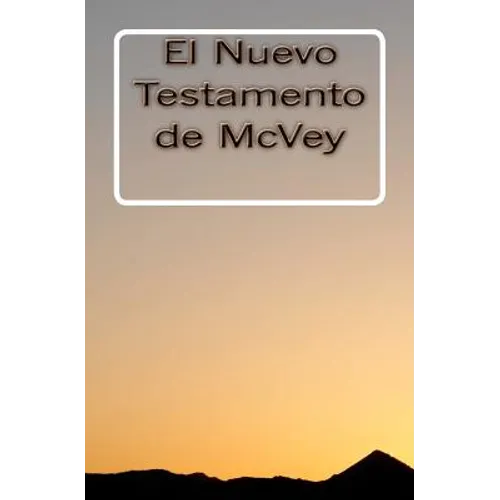 El Nuevo Testamento de McVey - Paperback