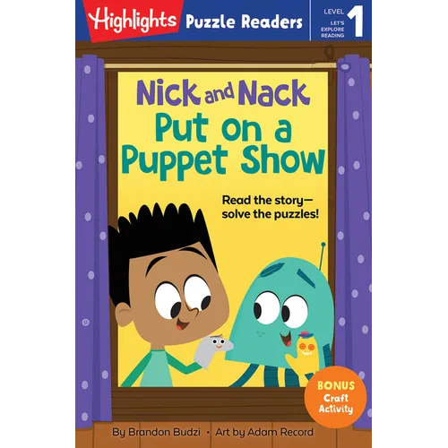 Nick and Nack Put on a Puppet Show - Paperback