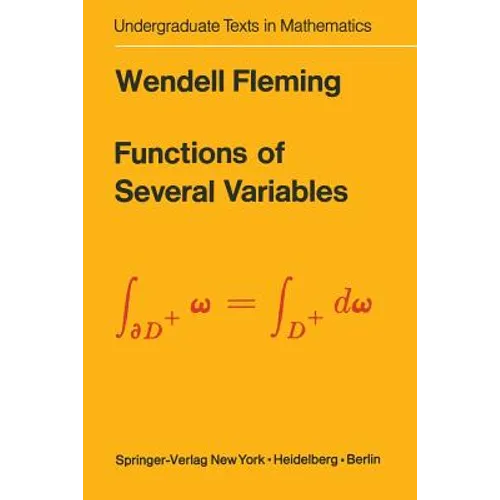 Functions of Several Variables - Paperback