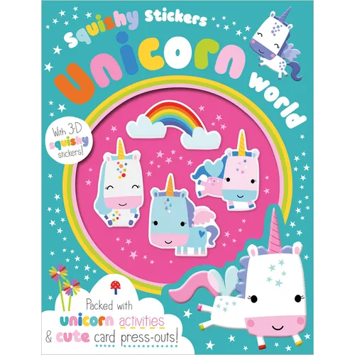 Squishy Stickers: Unicorn World - Paperback