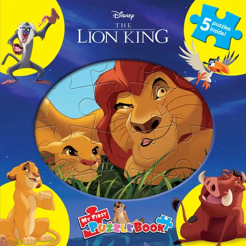 Disney Lion King (New) My First Puzzle Book - Novelty