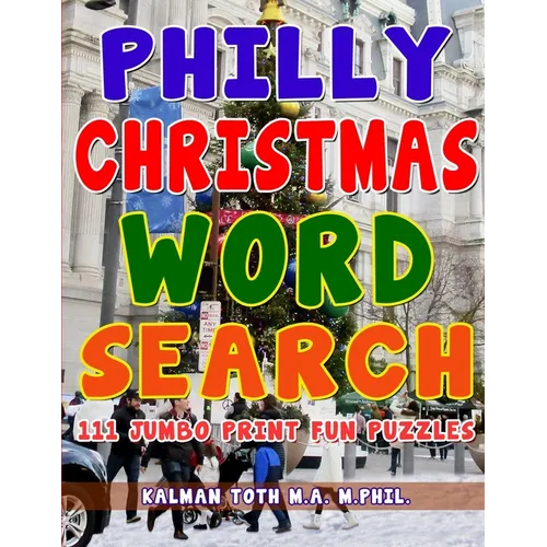 Philly Christmas Word Search - Paperback