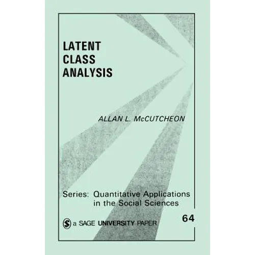 Latent Class Analysis - Paperback