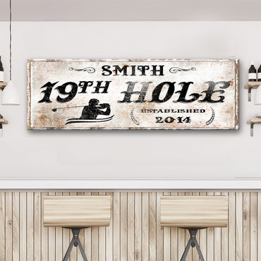19th Hole Sign