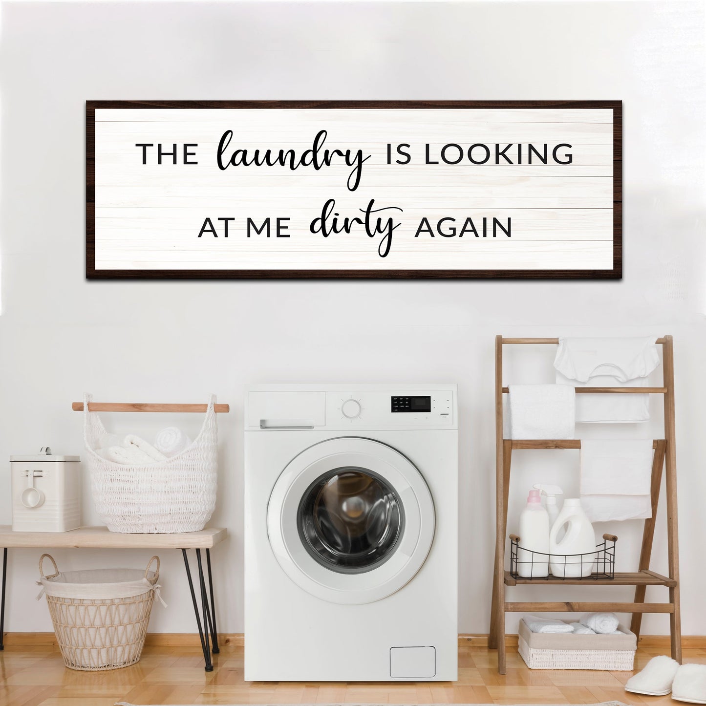 Dirty Laundry Sign III