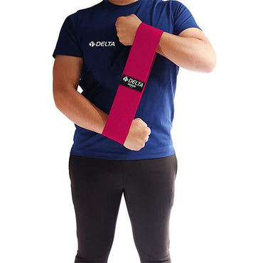 Delta Resistance Band: Medium Resistance Anti-Slip Squat Band for Leg & Glute Workouts - Pilates, Fitness, Exercise