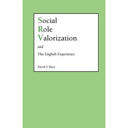 Social Role Valorization and the English Experience - Paperback