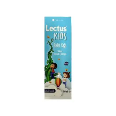 Lectus Kids Tutti Frutti Flavored Fish Oil Supplement for Kids & Adults - 5.07 fl oz Omega 3 Rich Health Support