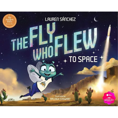 The Fly Who Flew to Space (with Removable Glow-In-The-Dark Poster) - Hardcover