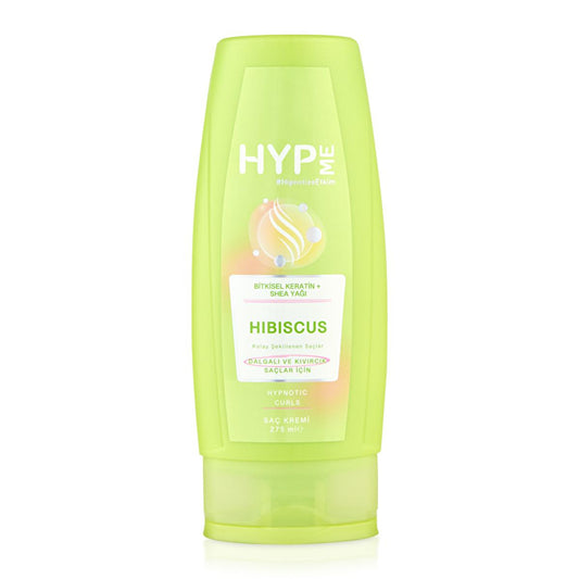 Hyp Me Curl Hair Conditioner - Deeply Moisturizes, Repairs Damaged Curls, Herbal Keratin, Shea Butter, Natural Curl Enhancer, 9.29 fl oz