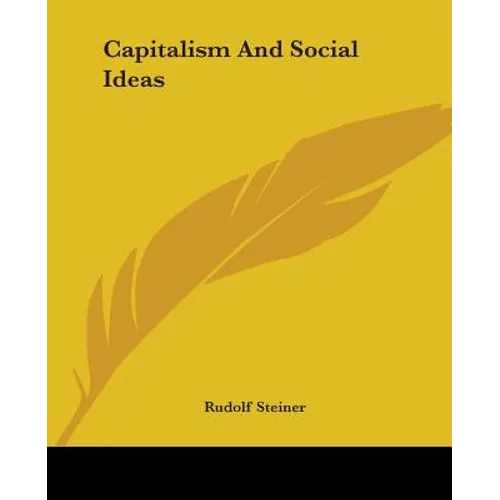 Capitalism And Social Ideas - Paperback